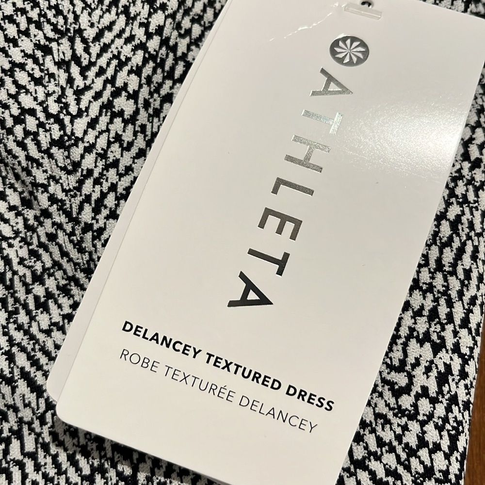 NWT Athleta Delancey Textured Dress Size 2X. - Picture 7 of 9